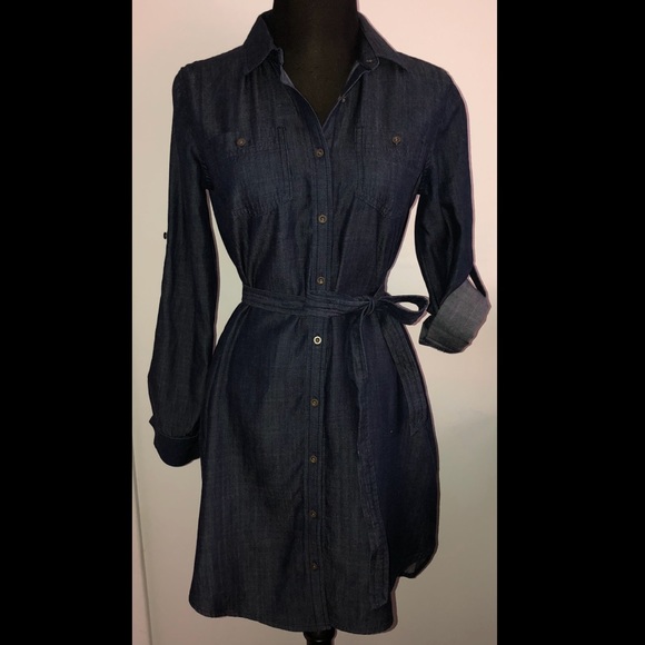 Banana Republic Dresses & Skirts - Banana Republic Denim Dress Size 2